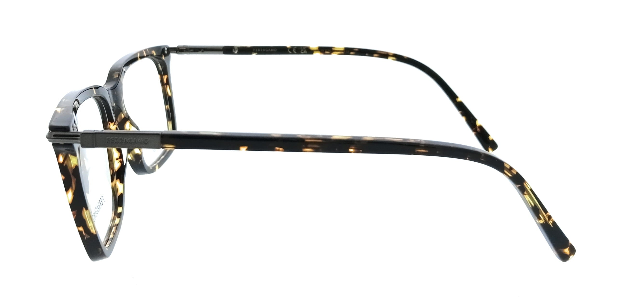 Salvatore Ferragamo Dark Tortoise Rectangle SF3037 242 Eyeglasses