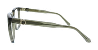 Salvatore Ferragamo Transparent Khaki Cat Eye SF3042E 320 Eyeglasses