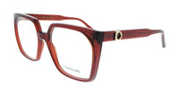 Salvatore Ferragamo Transparent Burgundy Cat Eye SF3042E 612 Eyeglasses