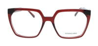 Salvatore Ferragamo Transparent Burgundy Cat Eye SF3042E 612 Eyeglasses