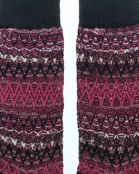 Missoni Missoni Magenta  Mens Classic Chevron Crew Socks-M