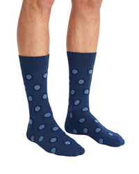 Missoni Missoni Teal Mens Dot Crew Socks-L