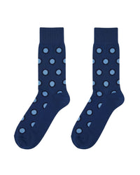 Missoni Missoni Teal Mens Dot Crew Socks-L