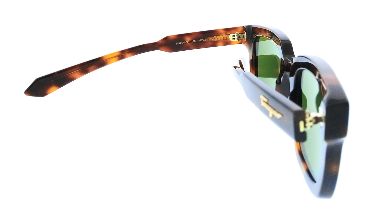 Salvatore Ferragamo Tortoise Round SF1064SCP 240 Sunglasses