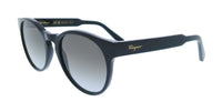 Salvatore Ferragamo Black Round SF1068S 001 Sunglasses