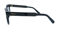 Salvatore Ferragamo Black Round SF1068S 001 Sunglasses