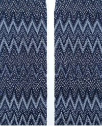 Missoni Missoni Sky Navy Mens Classic Chevron Crew Socks-M