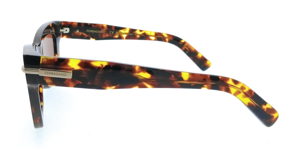 Salvatore Ferragamo Dark Tortoise Cat Eye SF2031S 242 Sunglasses