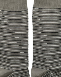 Missoni Missoni Taupe  Mens Classic Stripe Crew Socks-L