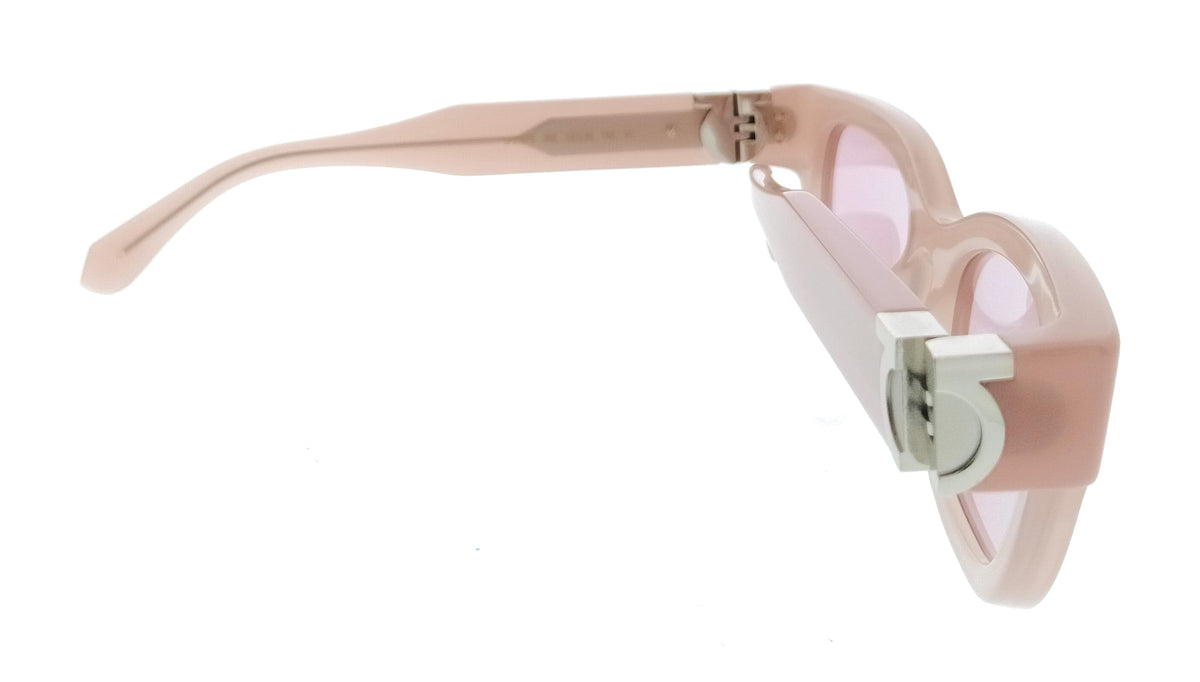 Salvatore Ferragamo Opaline Rose Round SF2067S 662 Sunglasses