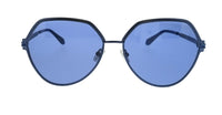 Salvatore Ferragamo Matte Blue Oversized SF325S 414 Sunglasses