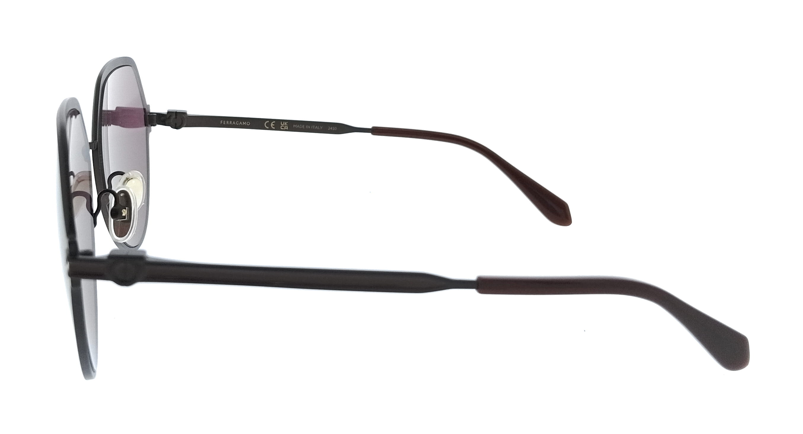 Salvatore Ferragamo Matte Burgundy Oversized SF325S 602 Sunglasses