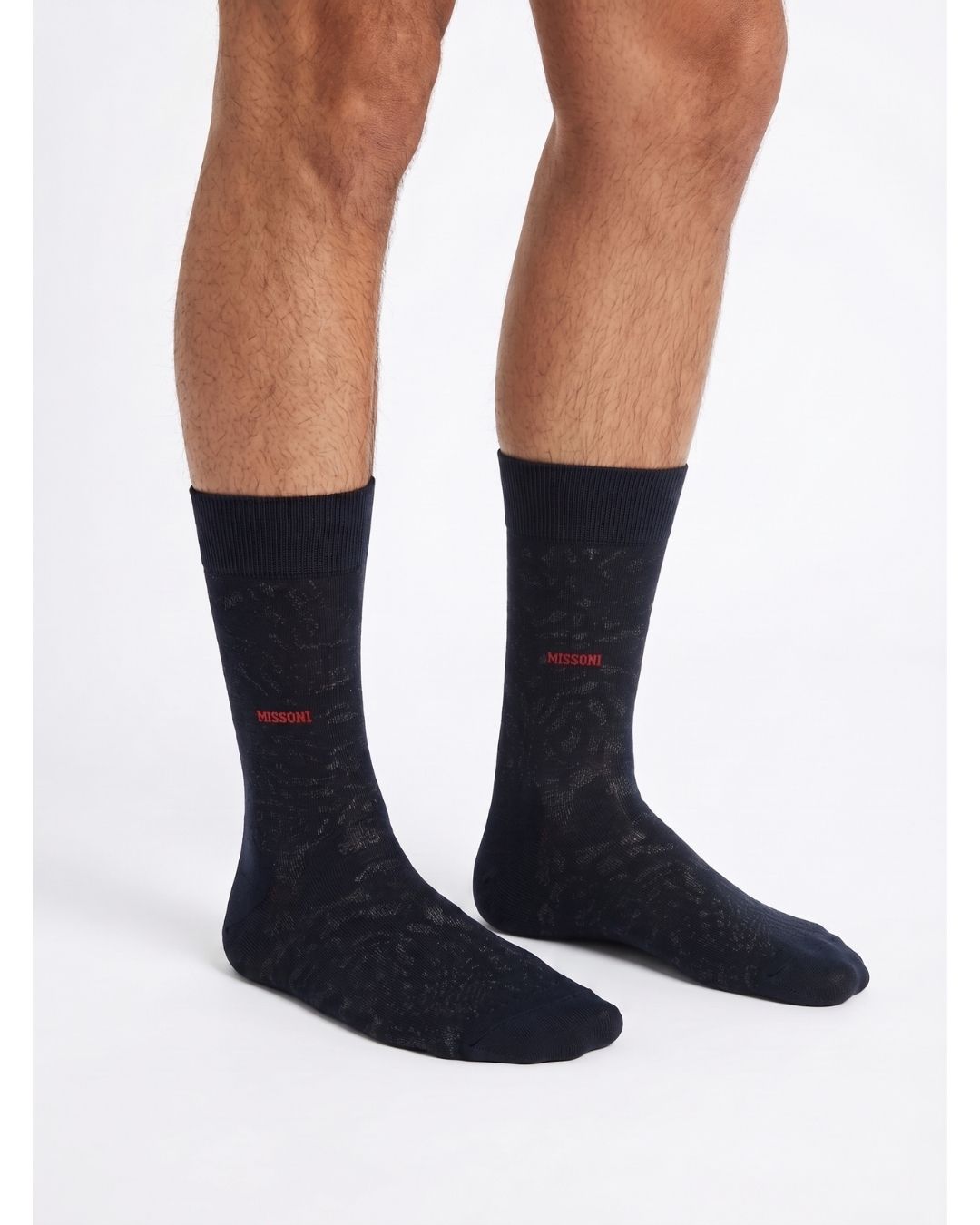 Missoni Missoni Black Mens Crew Socks-M