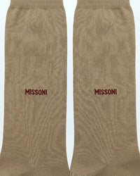 Missoni Missoni Camel Mens Crew Socks-M