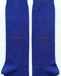 Missoni Missoni Royal Blue Mens Crew Socks-M