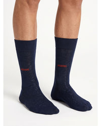 Missoni Missoni Dark Navy Mens Crew Socks-M