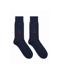 Missoni Missoni Dark Navy Mens Crew Socks-M