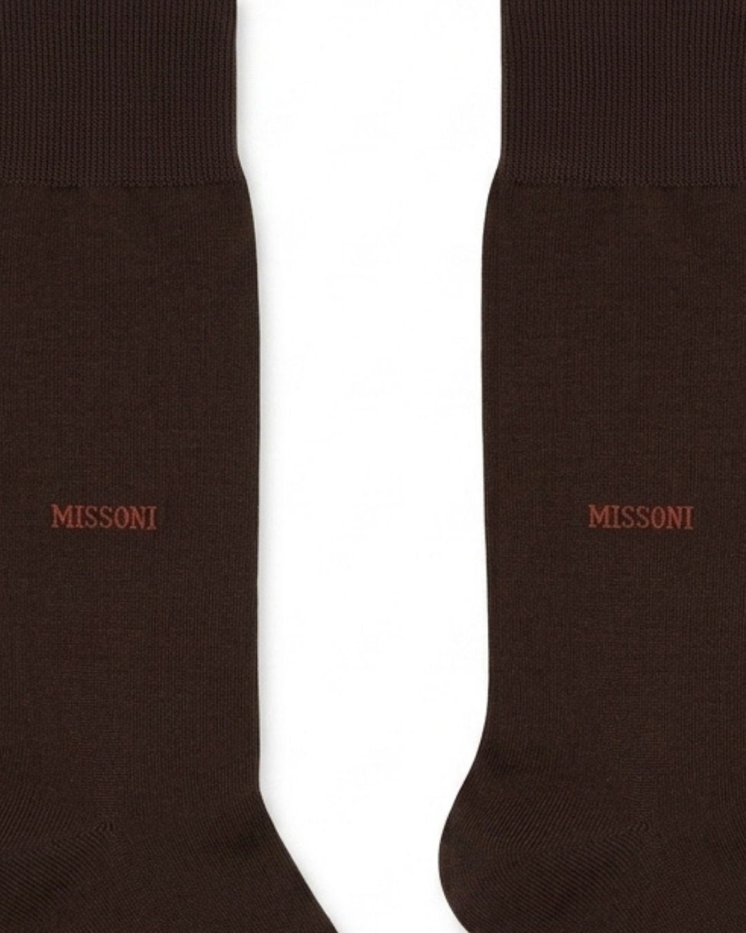 Missoni Missoni Brown Mens Crew Socks-M