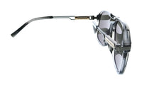 Chopard Chopard SCH347 586X7P Striped Gray Rectangle Mens Sunglasses