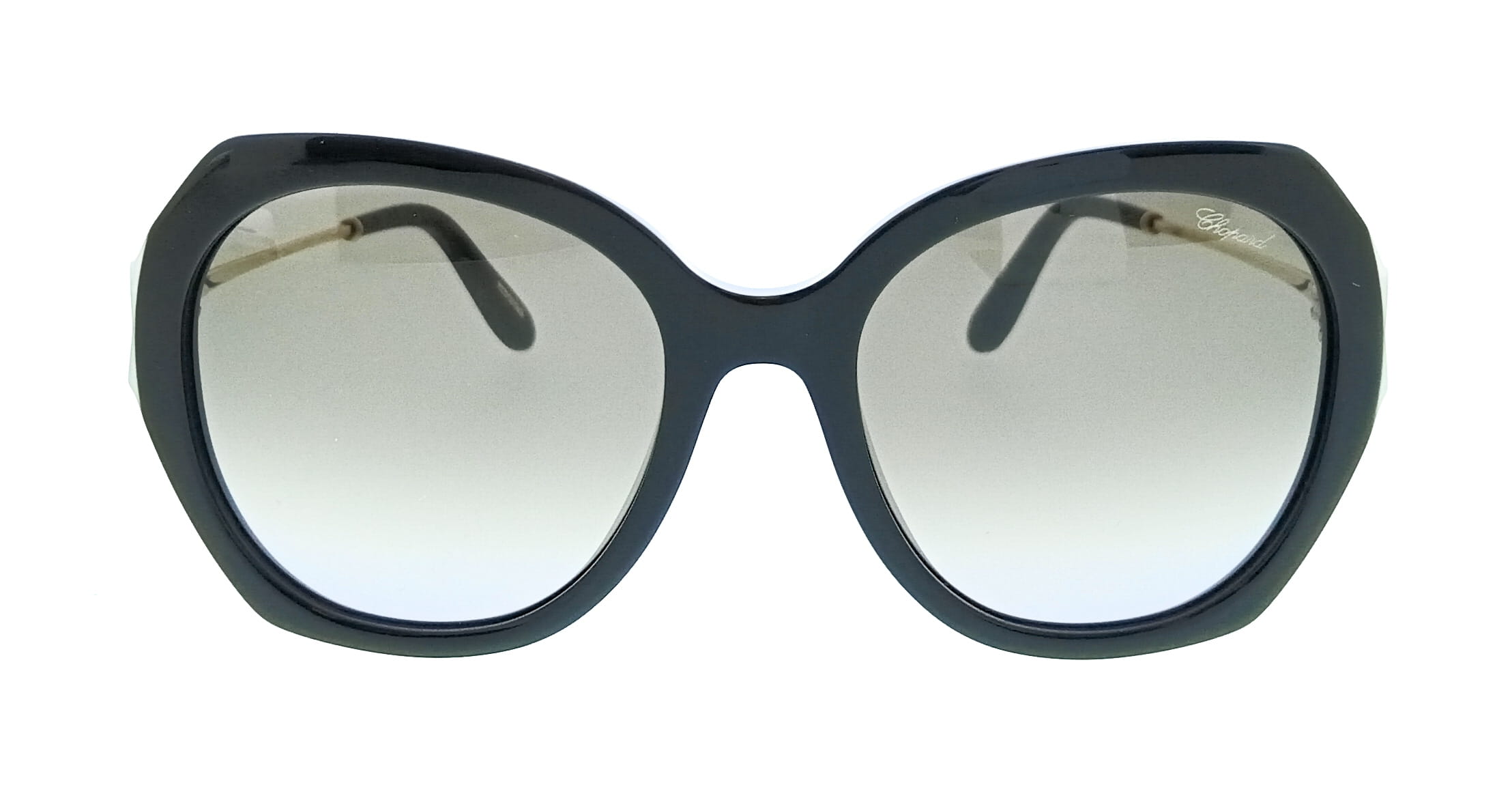 Chopard Chopard SCH354S54700K Shiny Black Cat Eye Womens Sunglasses