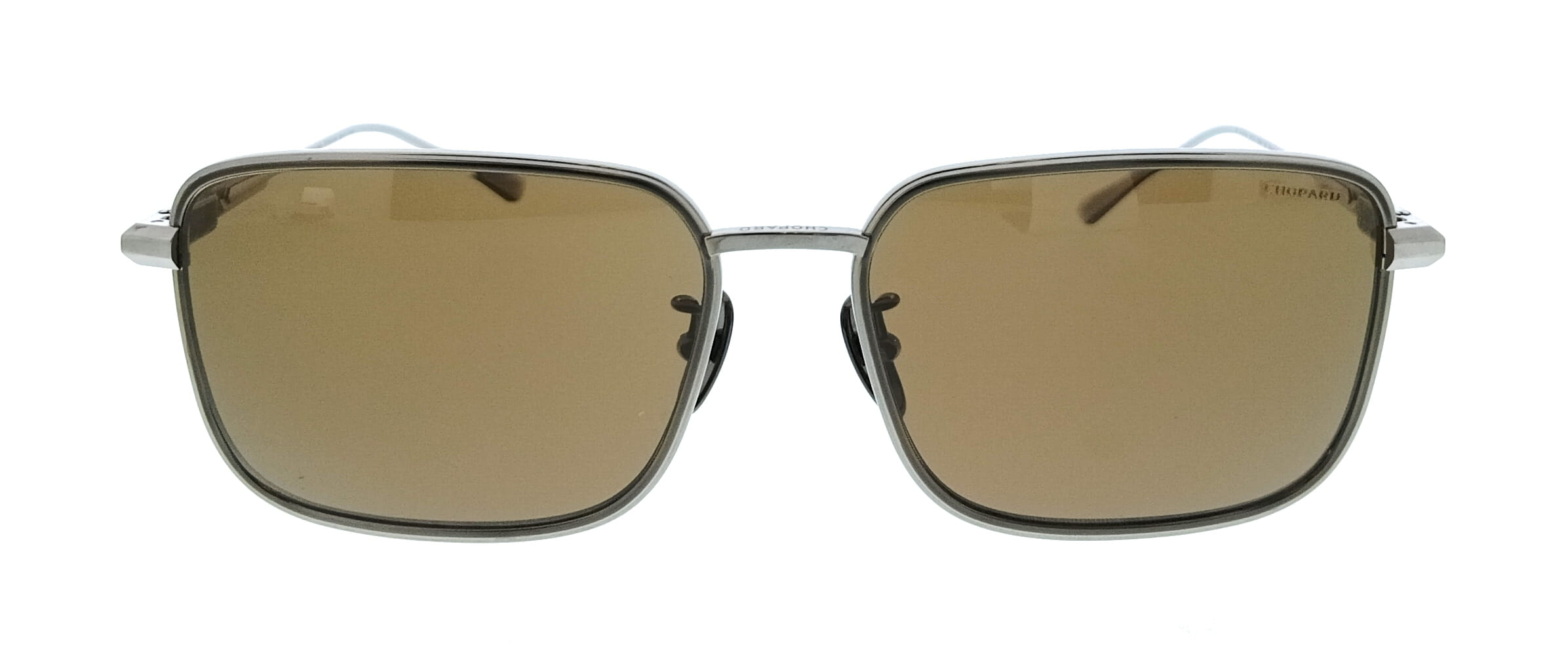 Chopard SCHF84M59E56P Gunmetal Rectangle Mens Sunglasses – Bluefly