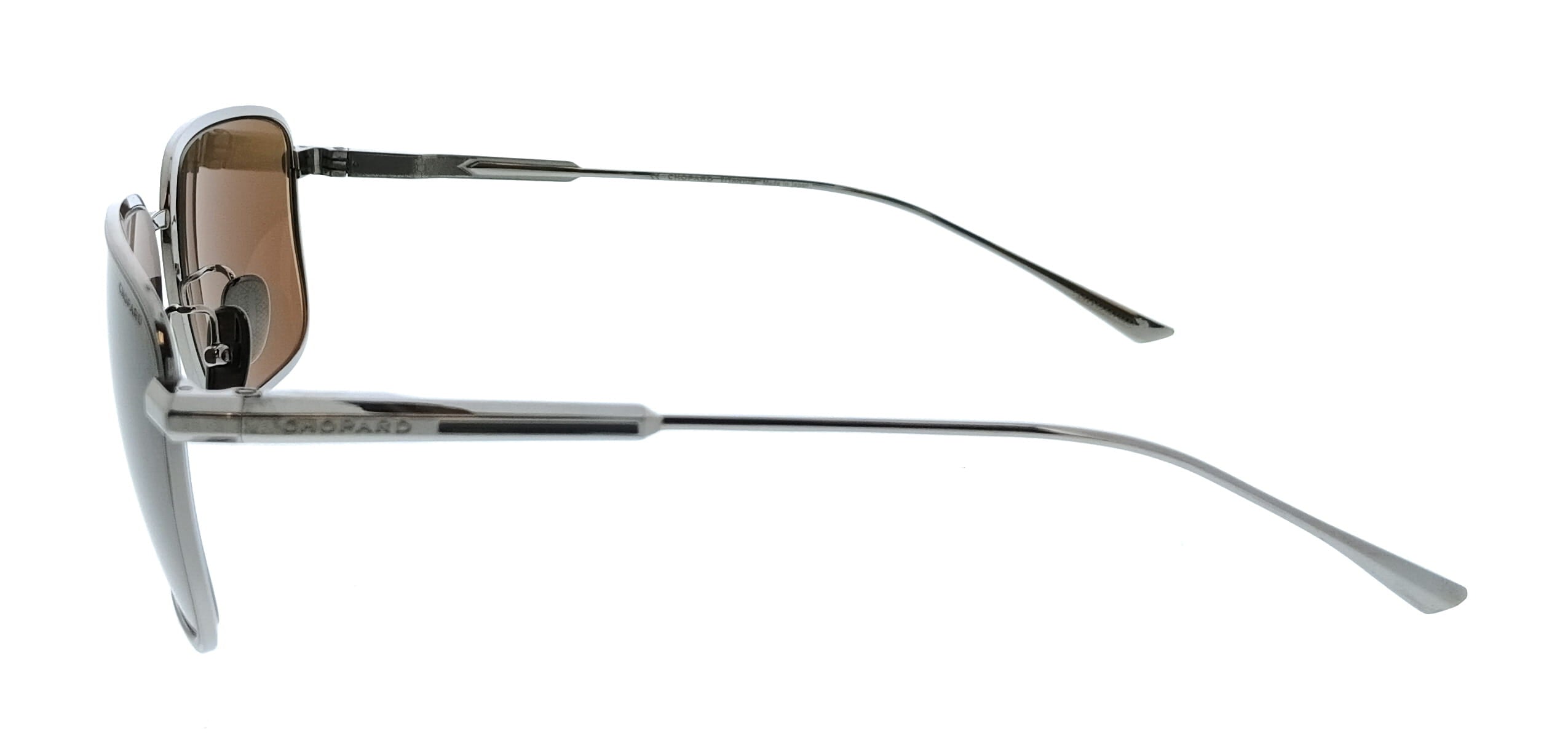 Chopard SCHF84M59E56P Gunmetal Rectangle Mens Sunglasses – Bluefly