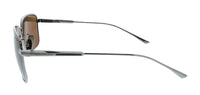 Chopard Chopard SCHF84M59E56P Gunmetal Rectangle Mens Sunglasses