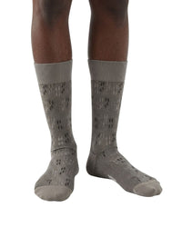 Missoni Missoni Taupe  Mens Neat Design Crew Socks-M