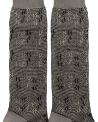 Missoni Missoni Taupe  Mens Neat Design Crew Socks-M