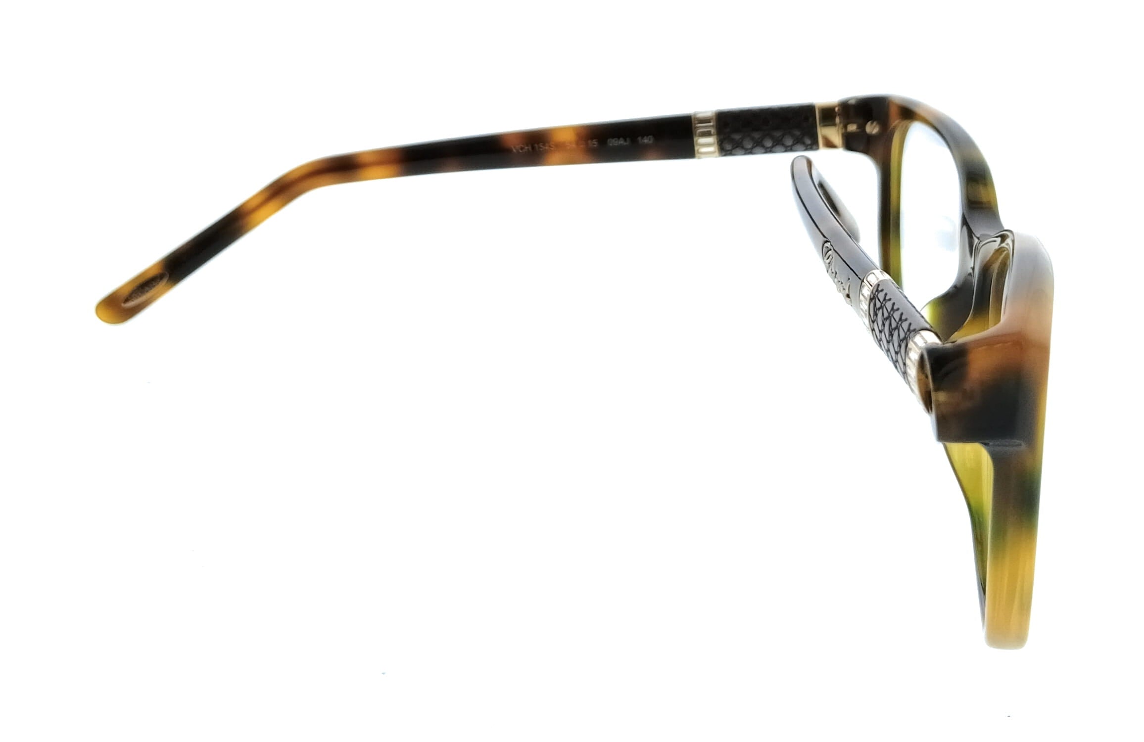 Chopard Chopard Shiny Dark Havana Cat Eye VCH154S5409AJ Eyeglasses
