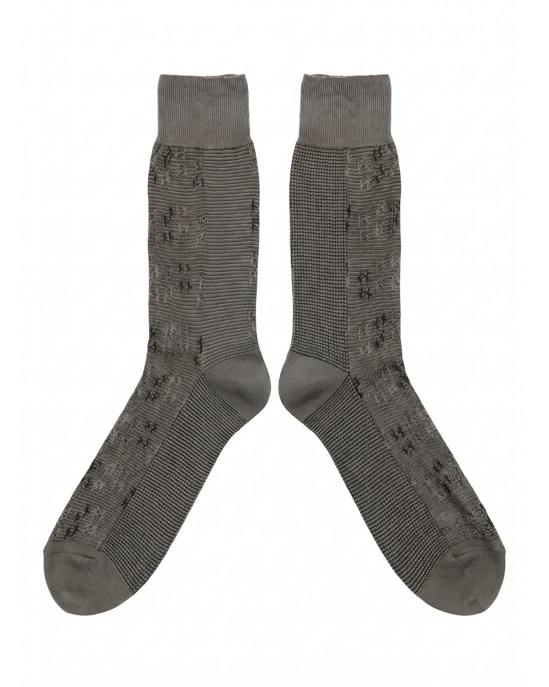 Missoni Missoni Soft Green Mens Neat Design Crew Socks-M
