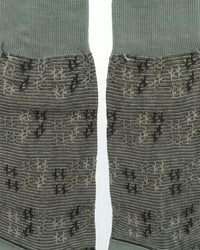 Missoni Missoni Soft Green Mens Neat Design Crew Socks-M