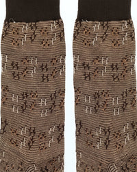 Missoni Missoni Brown Mens Neat Design Crew Socks-M
