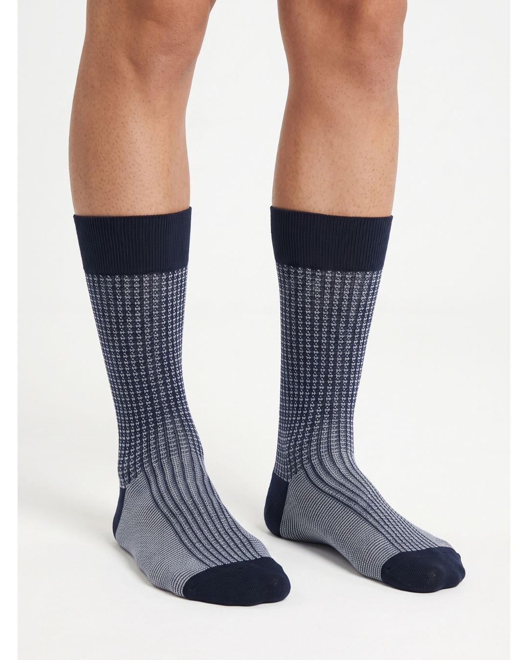 Missoni Missoni Dark Navy Mens Neat Design Crew Socks-M