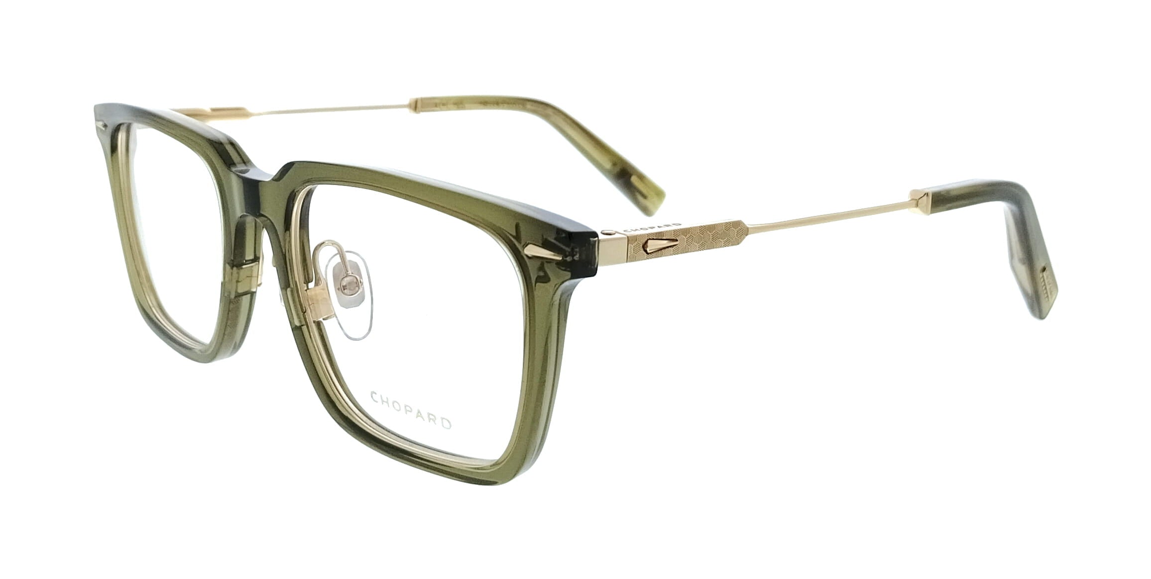 Chopard Chopard Olive Green Square VCH346 5209HF Eyeglasses