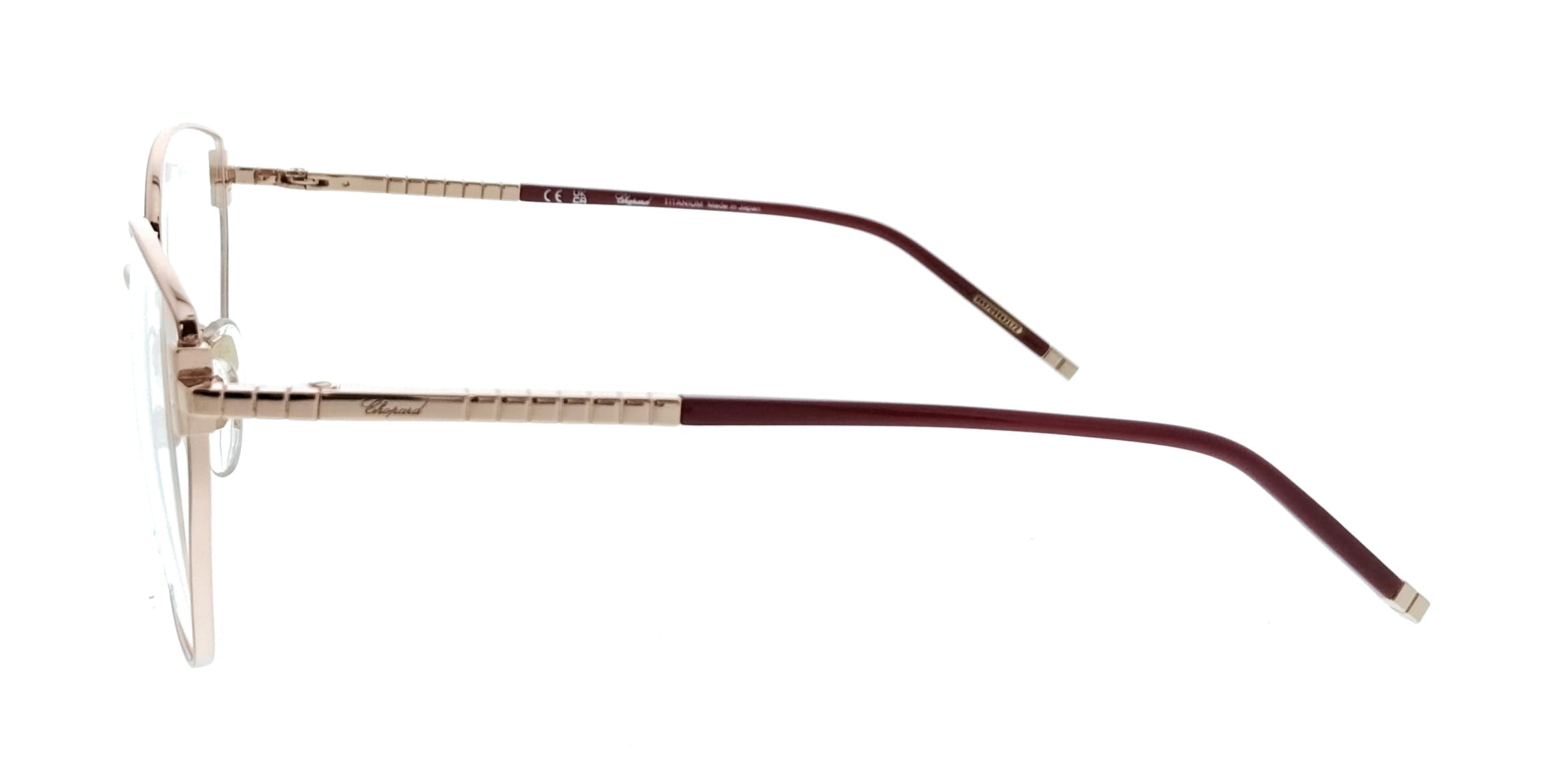 Chopard Chopard Copper Gold Square VCHG98M5502AM Eyeglasses