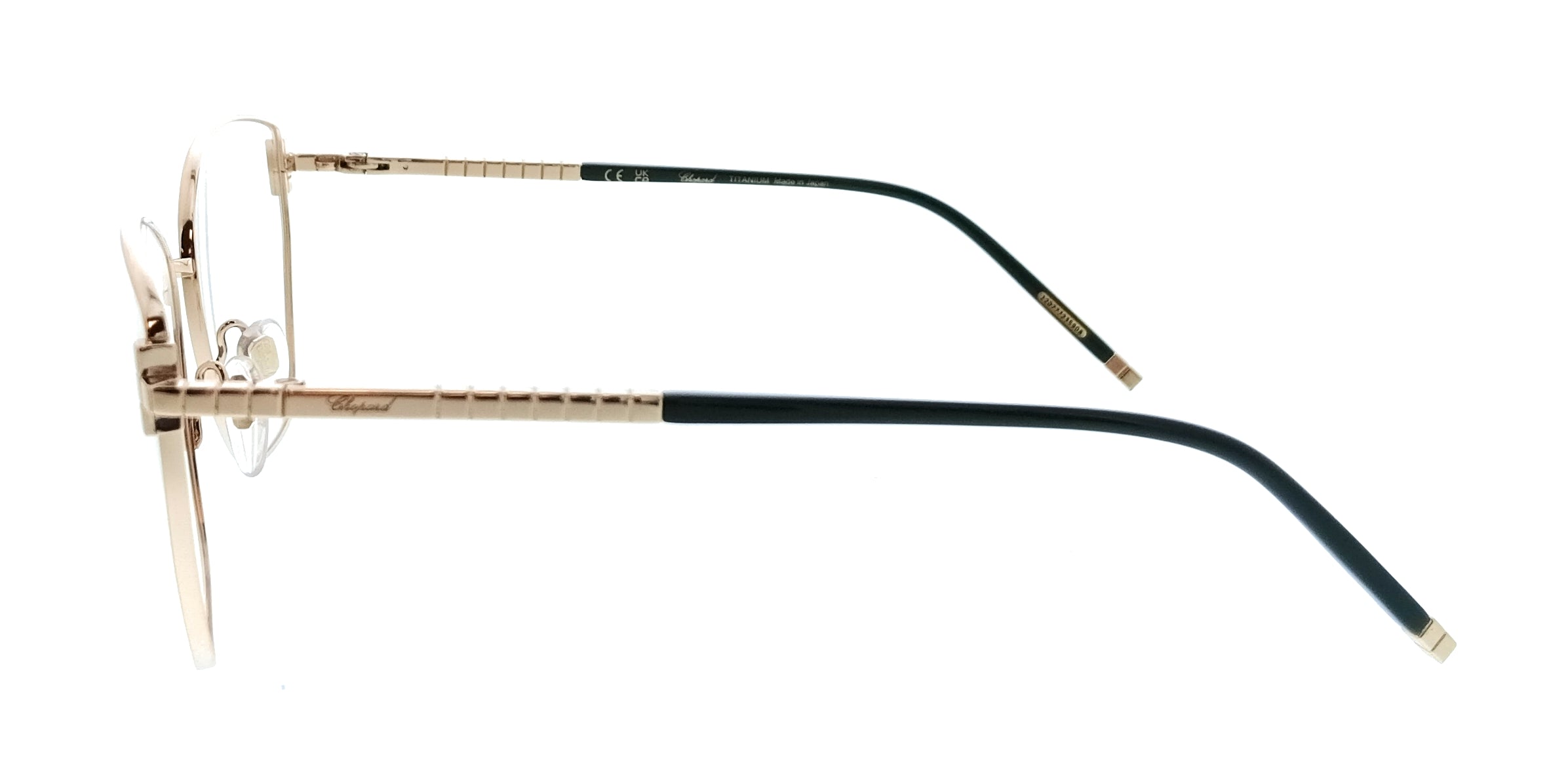 Chopard Chopard Rose Gold Square VCHG98M550300 Eyeglasses