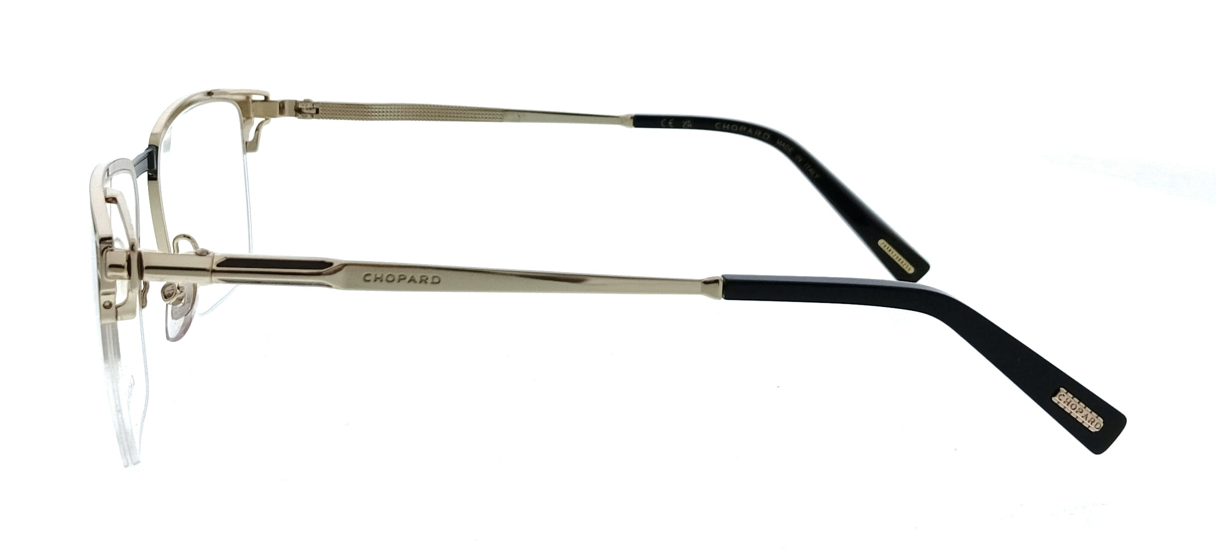 Chopard Chopard Rose Gold Black Square VCHL20 540301 Eyeglasses