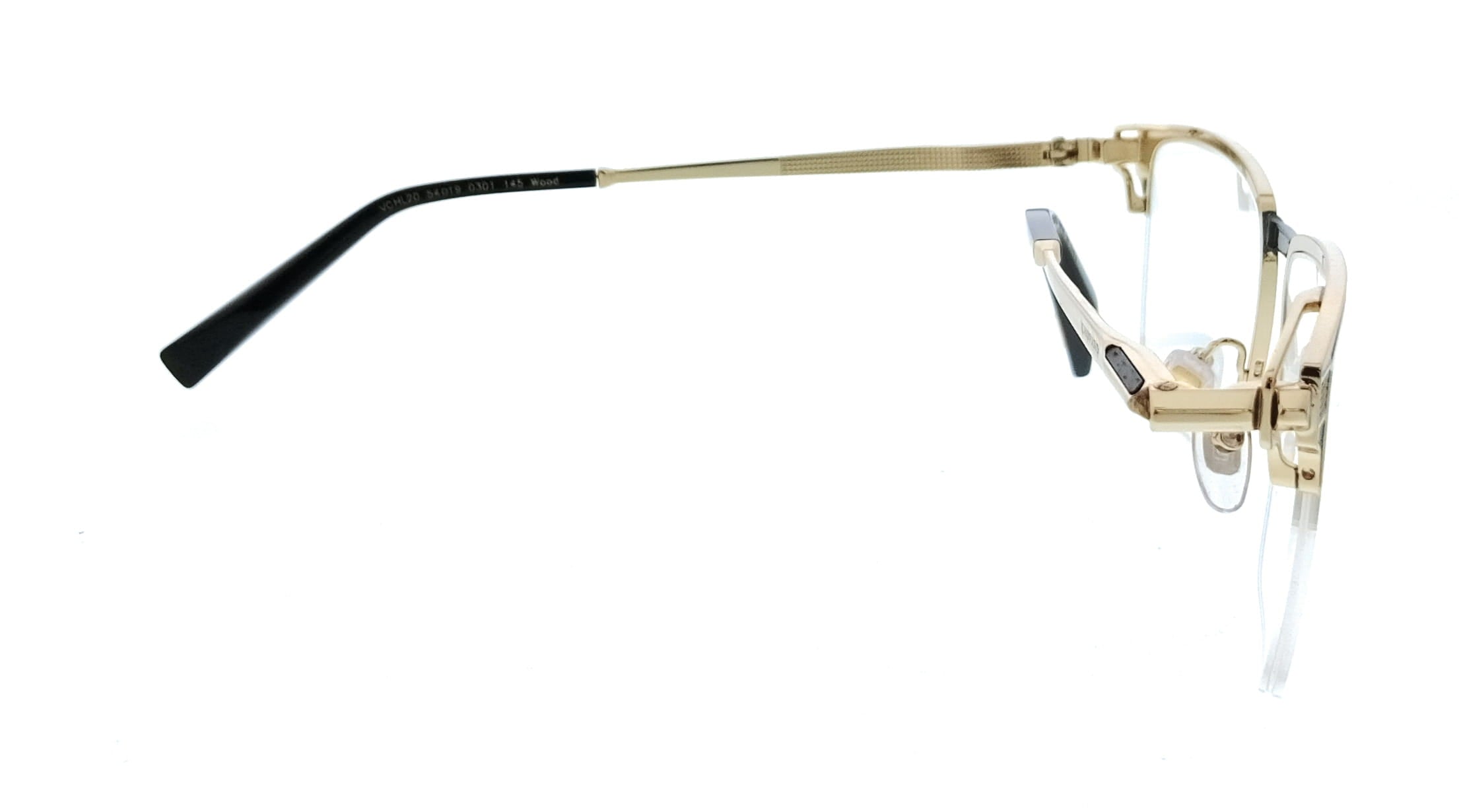Chopard Chopard Rose Gold Black Square VCHL20 540301 Eyeglasses