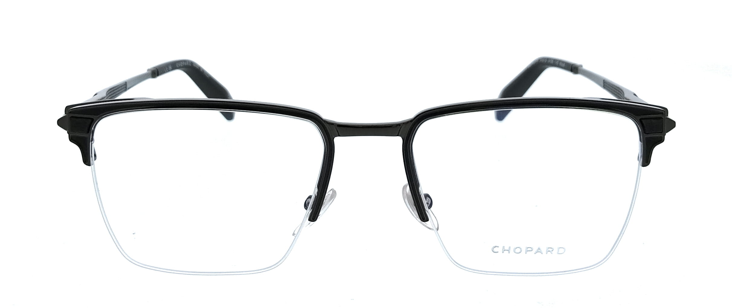 Chopard Chopard Gunmetal Black Square VCHL20V540K56 Eyeglasses