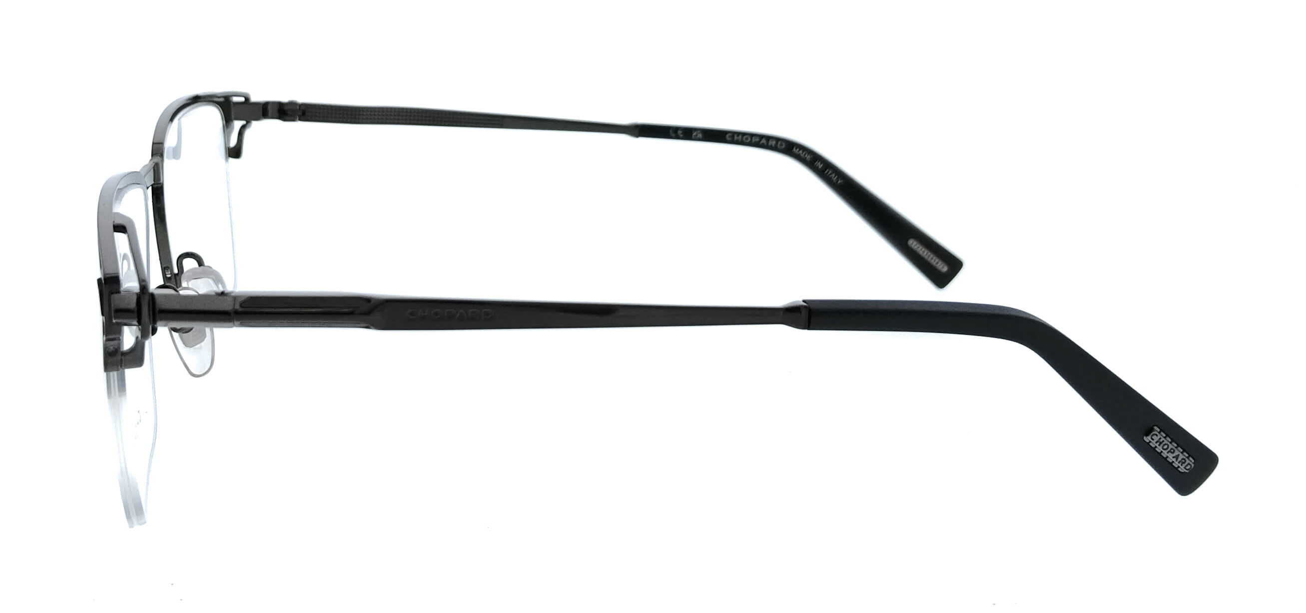 Chopard Chopard Gunmetal Black Square VCHL20V540K56 Eyeglasses