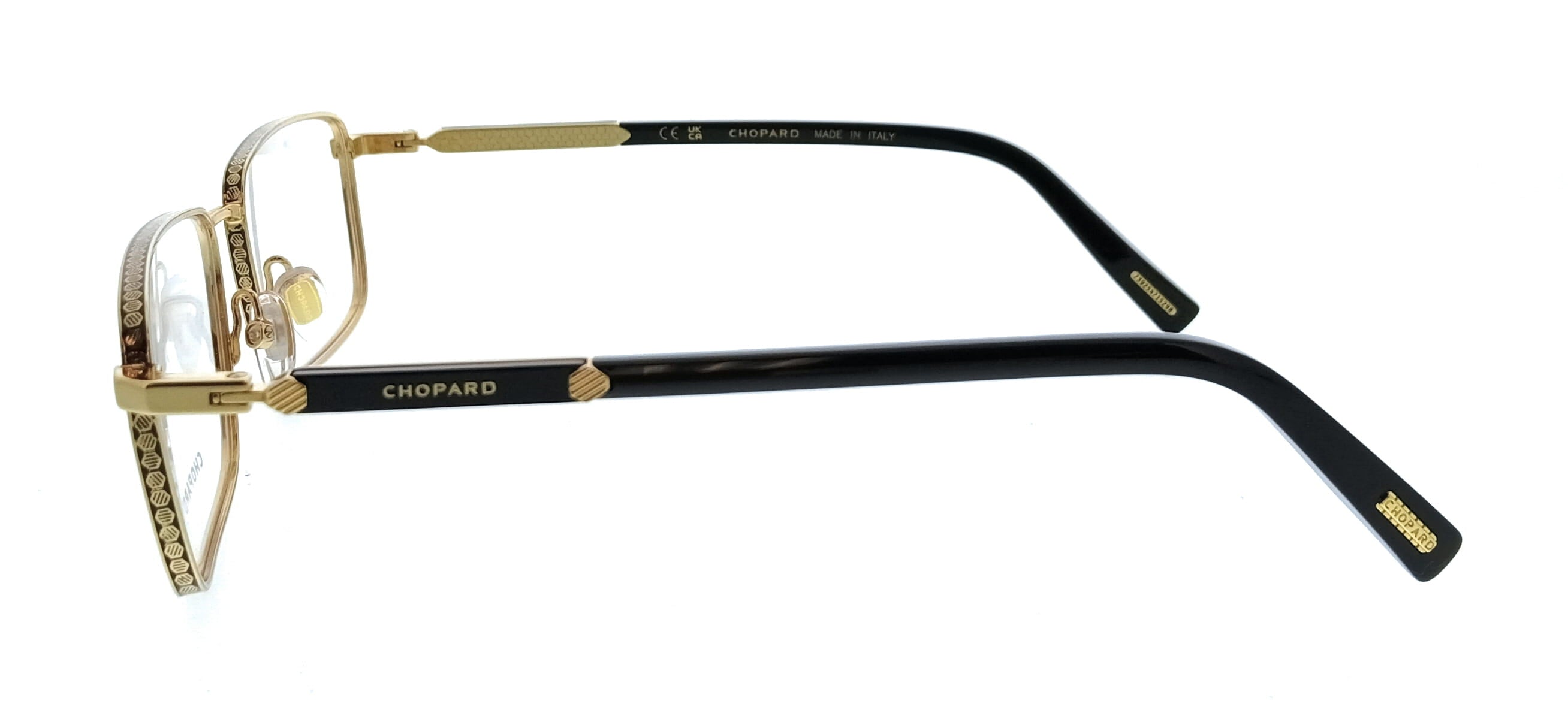 Chopard Chopard Shiny Black Color Square VCHL48 560SA1 Eyeglasses