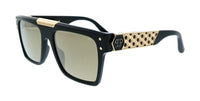 Philipp Plein Philipp Plein SPP080 55700G Shiny Black Square Unisex Sunglasses