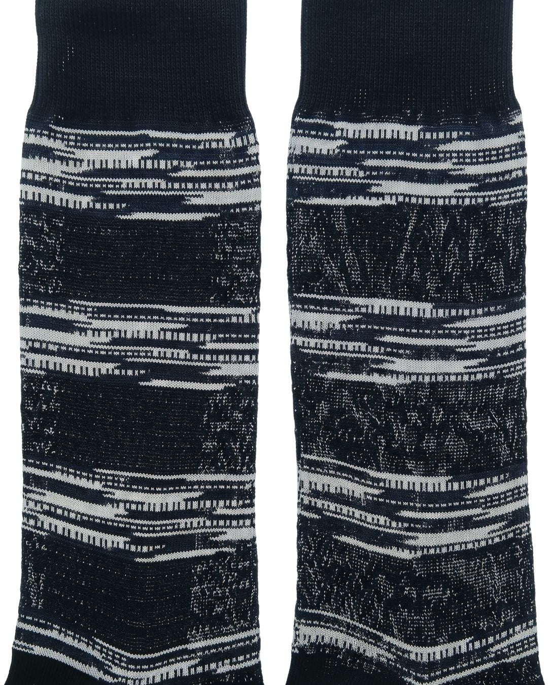 Missoni Missoni Black White Mens Crew Socks-