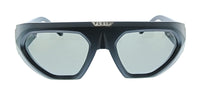 Philipp Plein SPP153 580U28 Matte Black Rectangle Mens Sunglasses