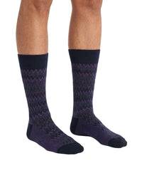 Missoni Missoni Purple Mens Crew Socks-