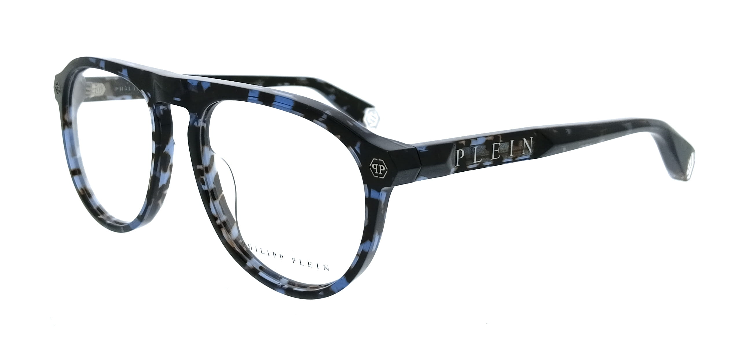 Philipp Plein Philipp Plein Blue Square VPP016M540L93 Eyeglasses