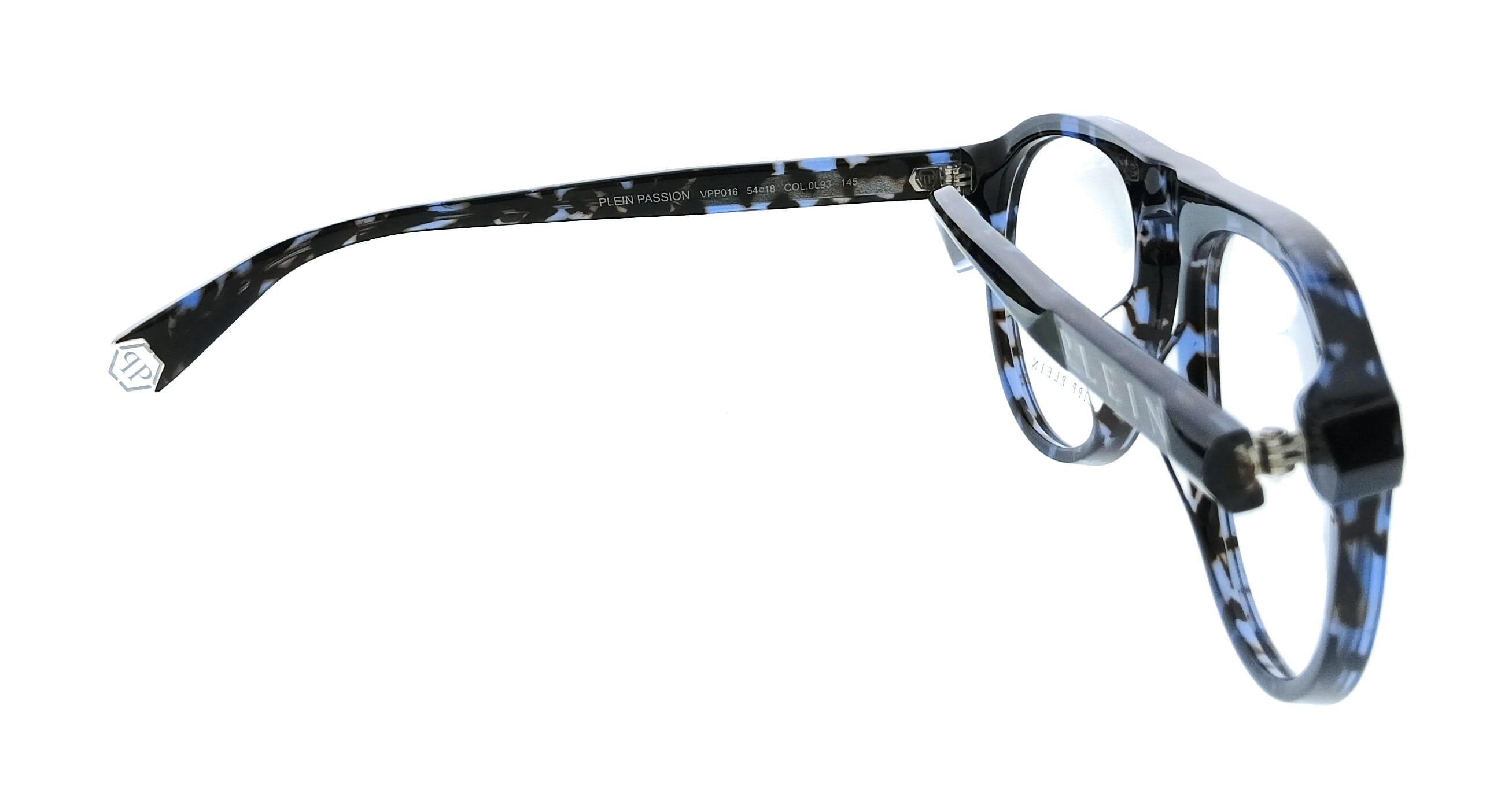 Philipp Plein Philipp Plein Blue Square VPP016M540L93 Eyeglasses