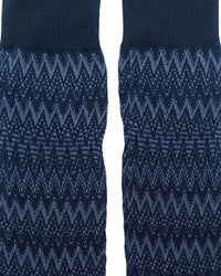 Missoni Missoni Blue  Mens Chevron Crew Socks-