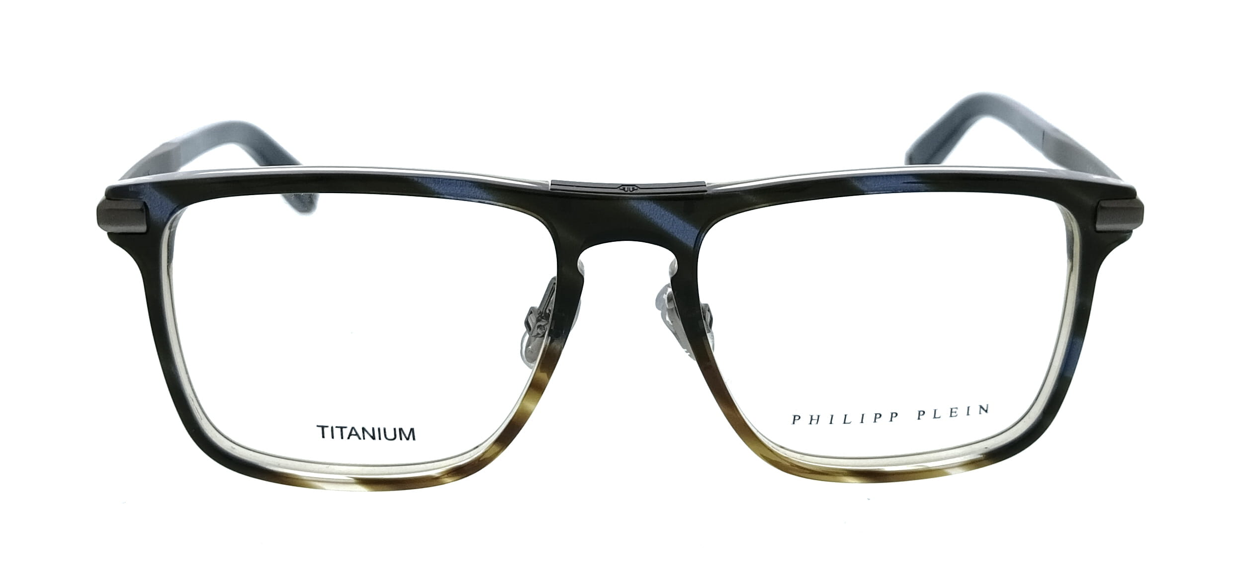Philipp Plein Philipp Plein Blue Square VPP019M5309N3 Eyeglasses